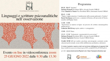 Linguaggi e scritture psicoanalitiche nell’osservazione