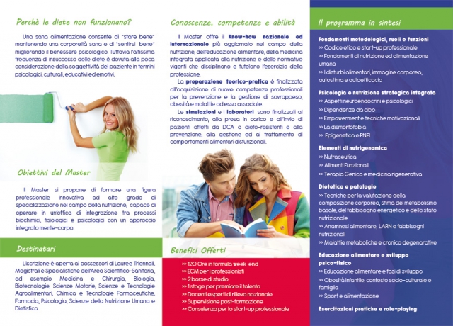 Dietetica, psico-nutrizione e tecniche di nutrizione integrata