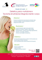 Dietetica, psico-nutrizione e tecniche di nutrizione integrata