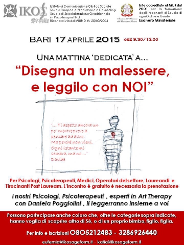 Disegna un Malessere e leggilo con NOI