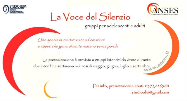La Voce del Silenzio - Gruppi esperienziali per adolescenti e genitori