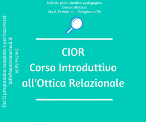 CIOR: Corso Introduttivo all'Ottica Relazionale