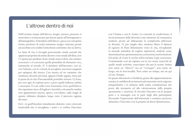 L'altrove dentro di noi - Psicodramma