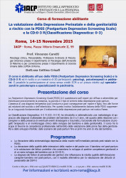 Valutazione della Depressione Perinatale e della genitorialità a rischio
