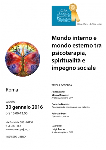 Mondo interno e mondo esterno tra psicoterapia, spiritualità e impegno sociale
