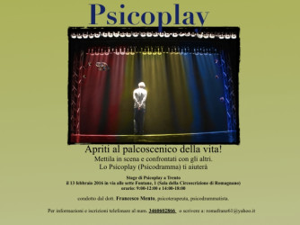 Stage di psicodramma