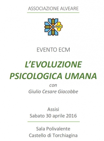 L'evoluzione psicologica umana (Incontro con Giulio Cesare Giacobbe) 