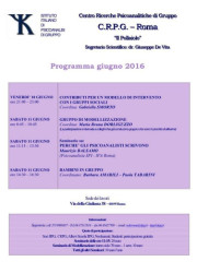 Seminari del Centro Ricerche Psicoanalitiche