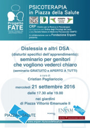 Dislessia e altri DSA (Disturbi Specifici dell'Apprendimento)