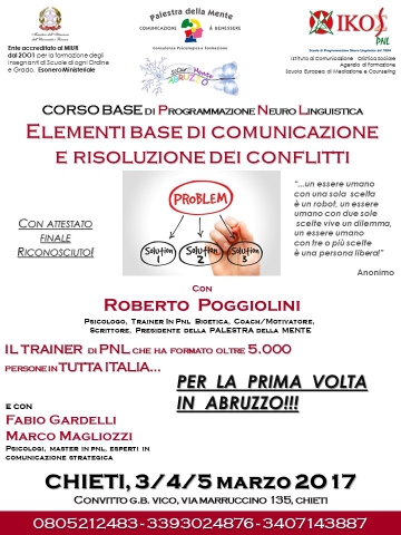 Elementi Base di Comunicazione e Risoluzione del conflitto