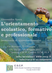 L'orientamento scolastico, formativo e professionale