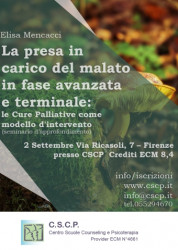 La presa in carico del malato in fase avanzata