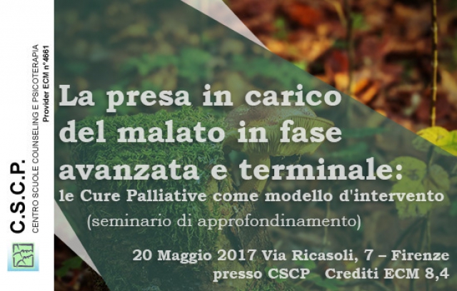 La presa in carico del malato in fase avanzata