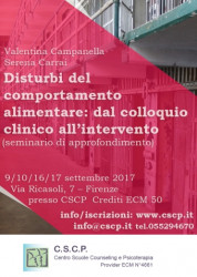 Disturbi del comportamento alimentare