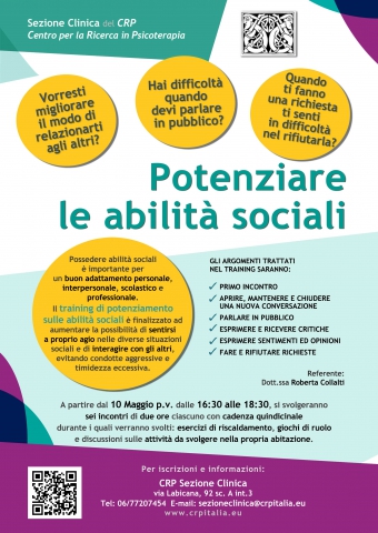 Potenziare le abilità sociali