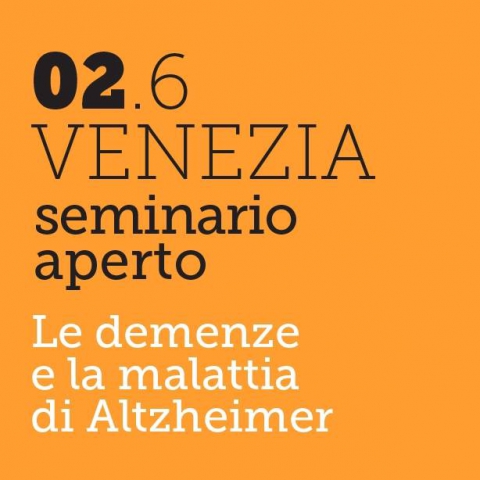 Giovedì 14 dicembre ore 20:30 - Dott.ssa Barbara Buoso
Le demenze e la malattia di Altzheimer
Aver cura nella demenza: ricucire trame smarrite.