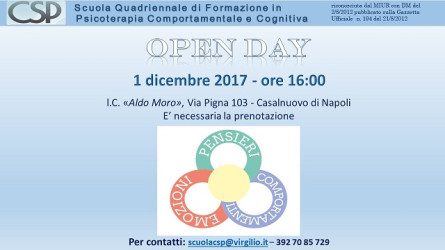 Scuola Quadriennale in Psicoterapia Cognitivo Comportamentale