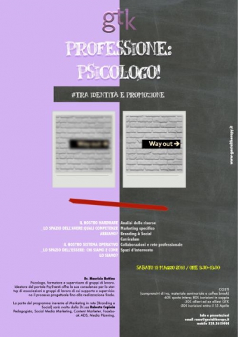 Professione Psicologo. Tra identità e promozione.