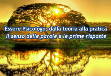Il senso delle parole e le prime risposte