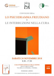 Lo Psicodramma freudiano e le interruzioni nella cura