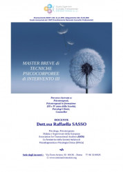 Tecniche Psicocorporee di Intervento III