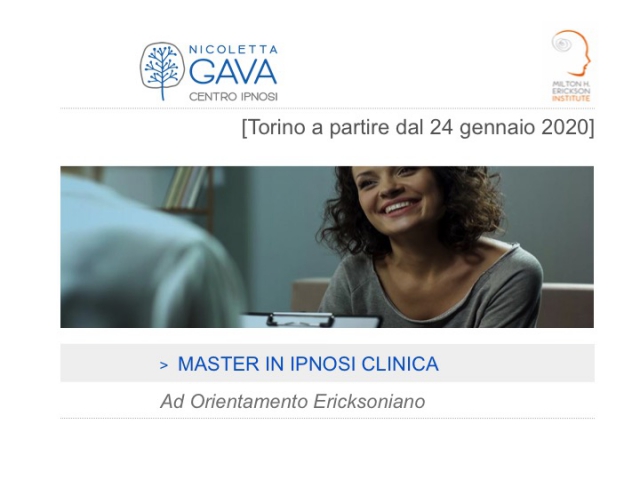 Ipnosi Clinica ad Orientamento Ericksoniano