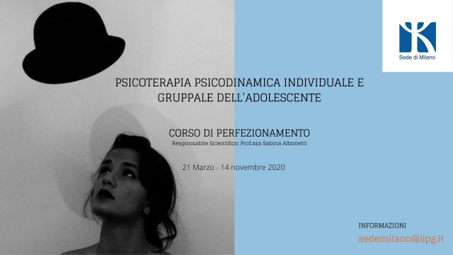 Psicoterapia psicodinamica individuale e gruppale dell'adolescente