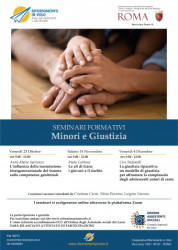 Seminari formativi Minori e Giustizia
