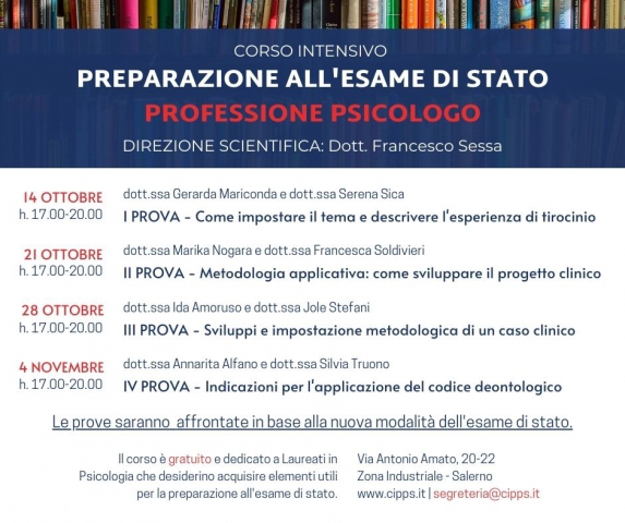 Esame di Stato Professione Psicologo